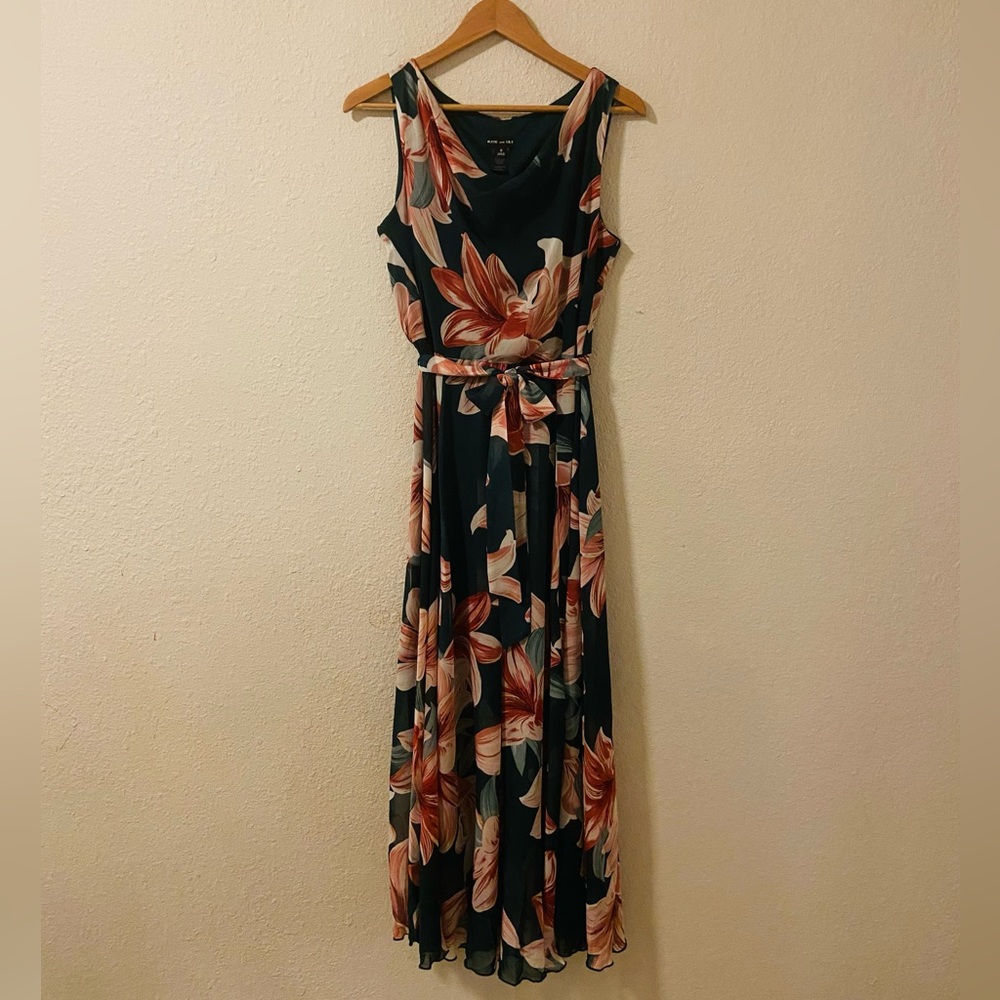 Kate and Lily floral maxi dress